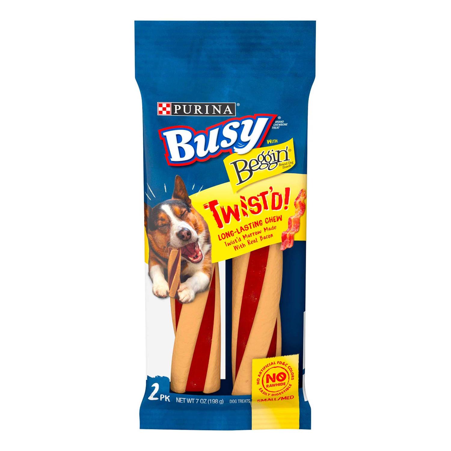 Purina Busy with Beggin’ Twist’d Small/Medium Dog Treats - Healthber