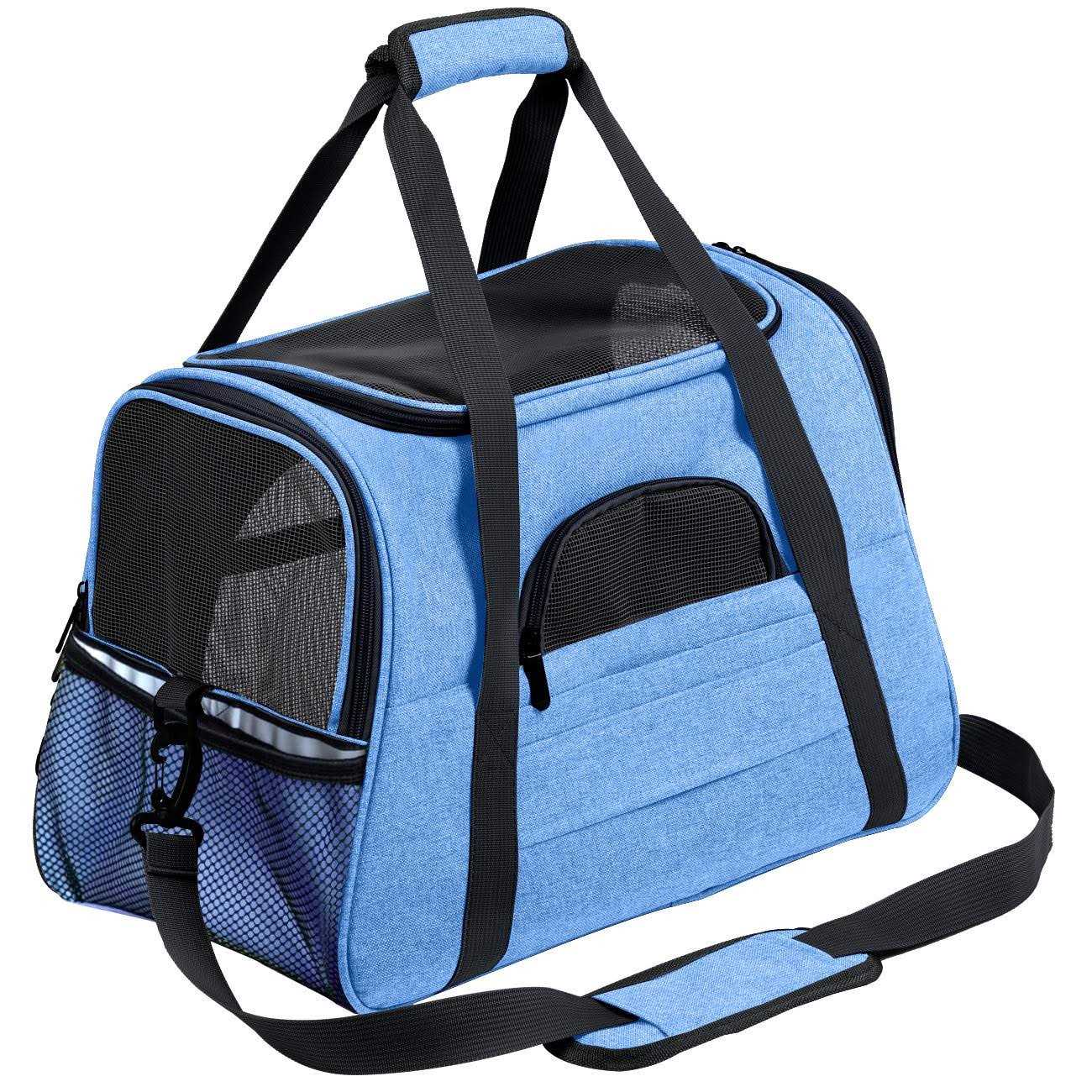 Prodigen Pet Carrier Airline Approved Pet Carrier Dog Carriers for Small Dogs - Healthber
