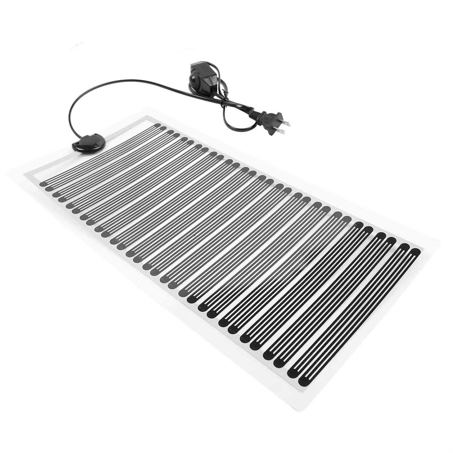 Fashionclubs Reptile Heat Pad Under Tank Heating Mat 110V 25W Reptile Tank Warmer Terrarium Heater Mat with Temperature Controller Leopard Gecko - Healthber