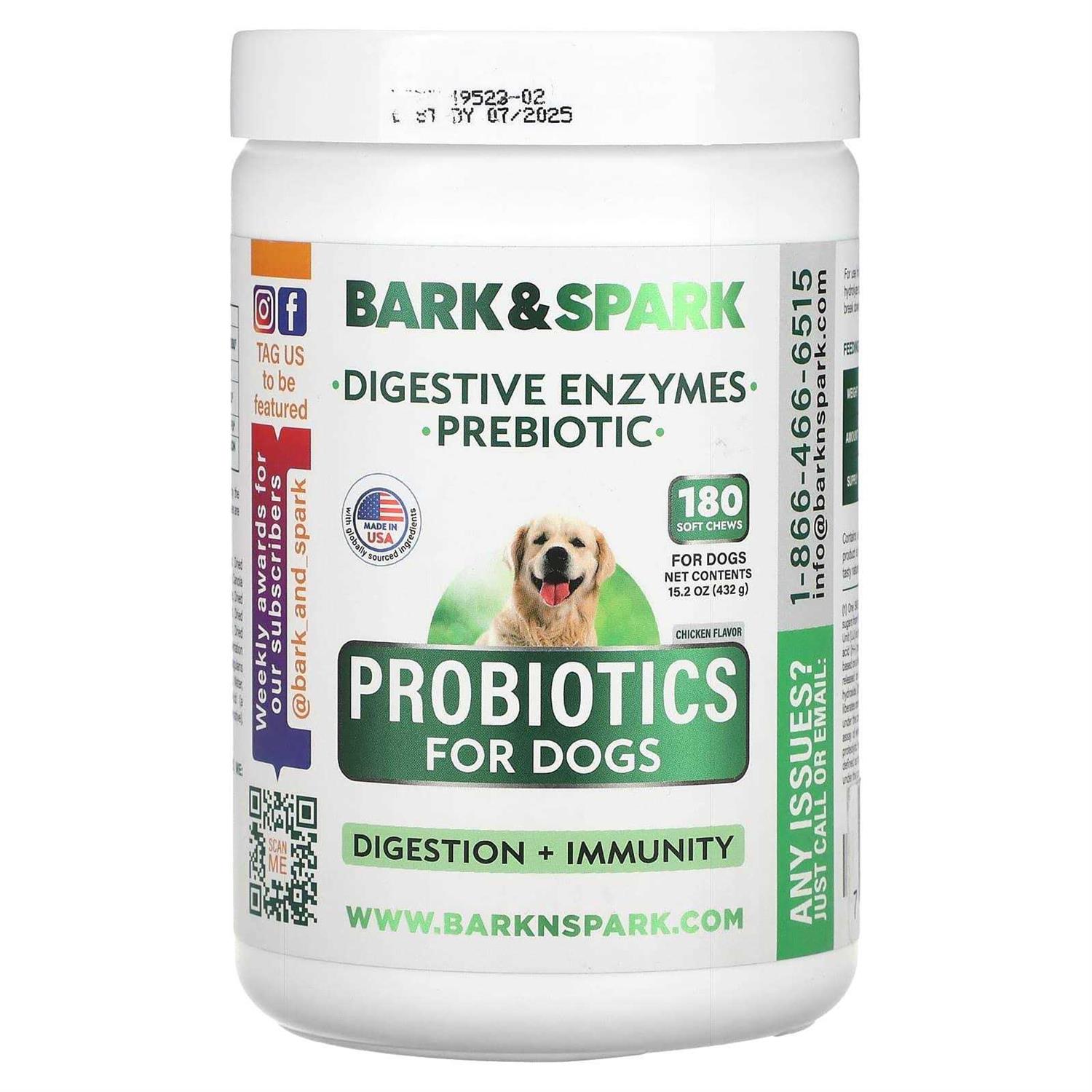 Bark&Spark Probiotics For Dogs - Healthber