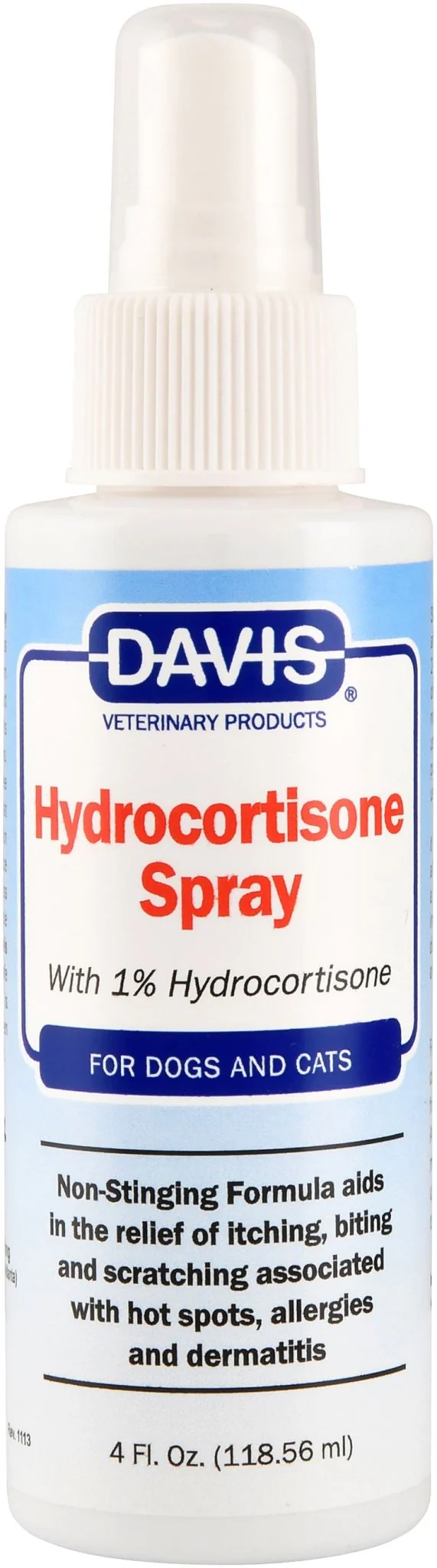 Davis Hydrocortisone Spray, 4 oz - Healthber