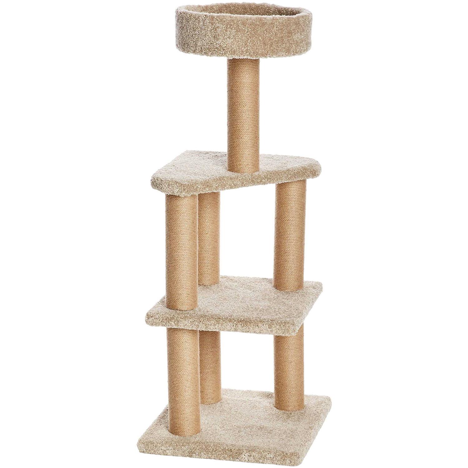 AmazonBasics Cat Tree with Scratching Posts - Healthber