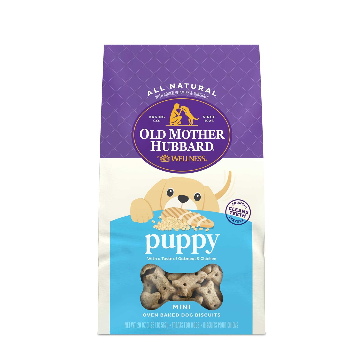 Old Mother Hubbard Classic Puppy Biscuits Mini Baked Dog Treats - Healthber