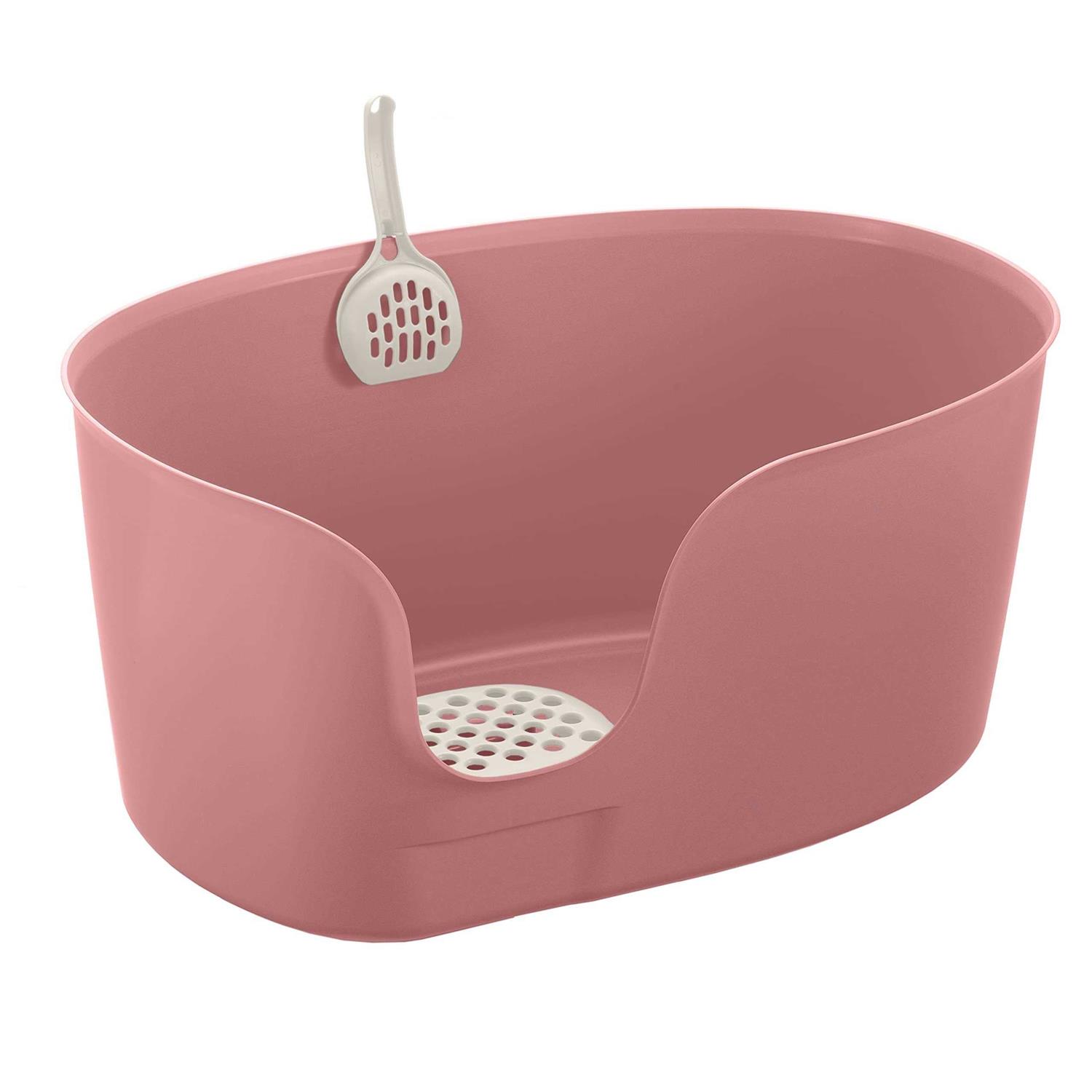 Richell PAW TRAX High Wall Cat Litter Box XL - Healthber