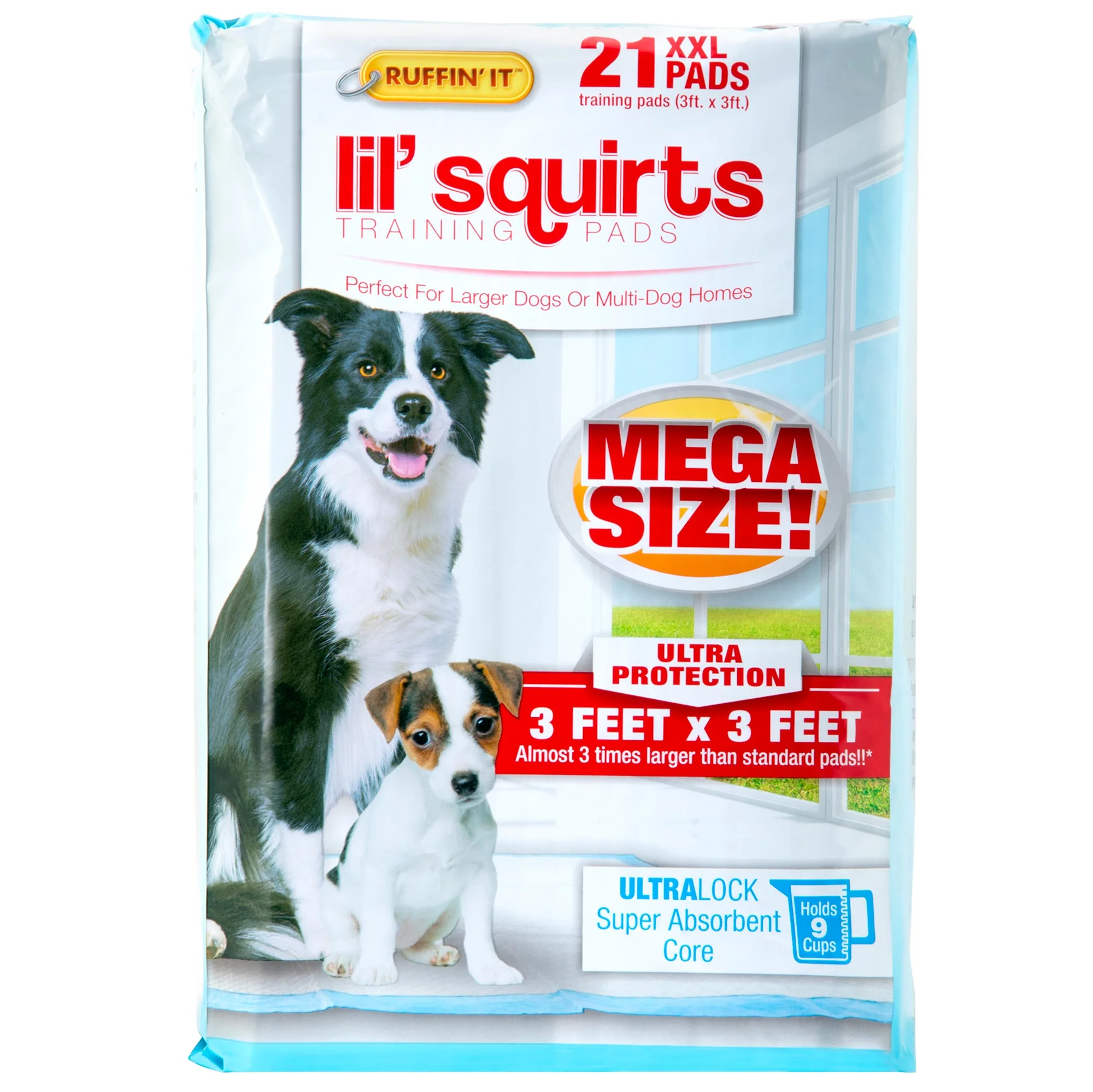 Lil' Squirts Mega Size Training Pads, XXL - Healthber