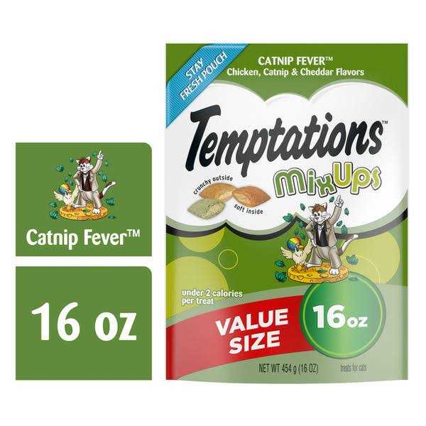 Temptations Mixups Cat Treats Catnip Fever - Healthber