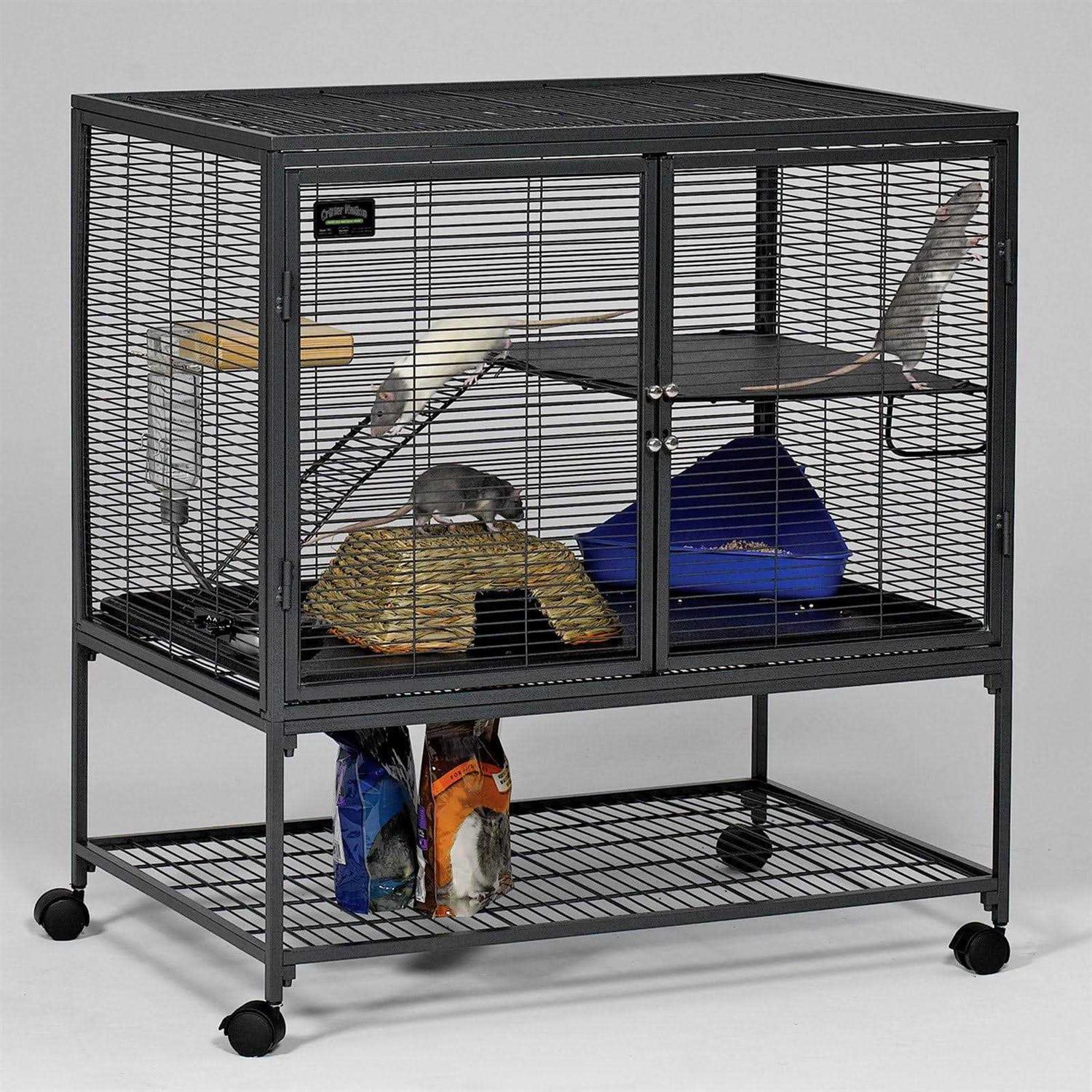Midwest Deluxe Critter Nation Single Unit Small Animal Cage - Healthber