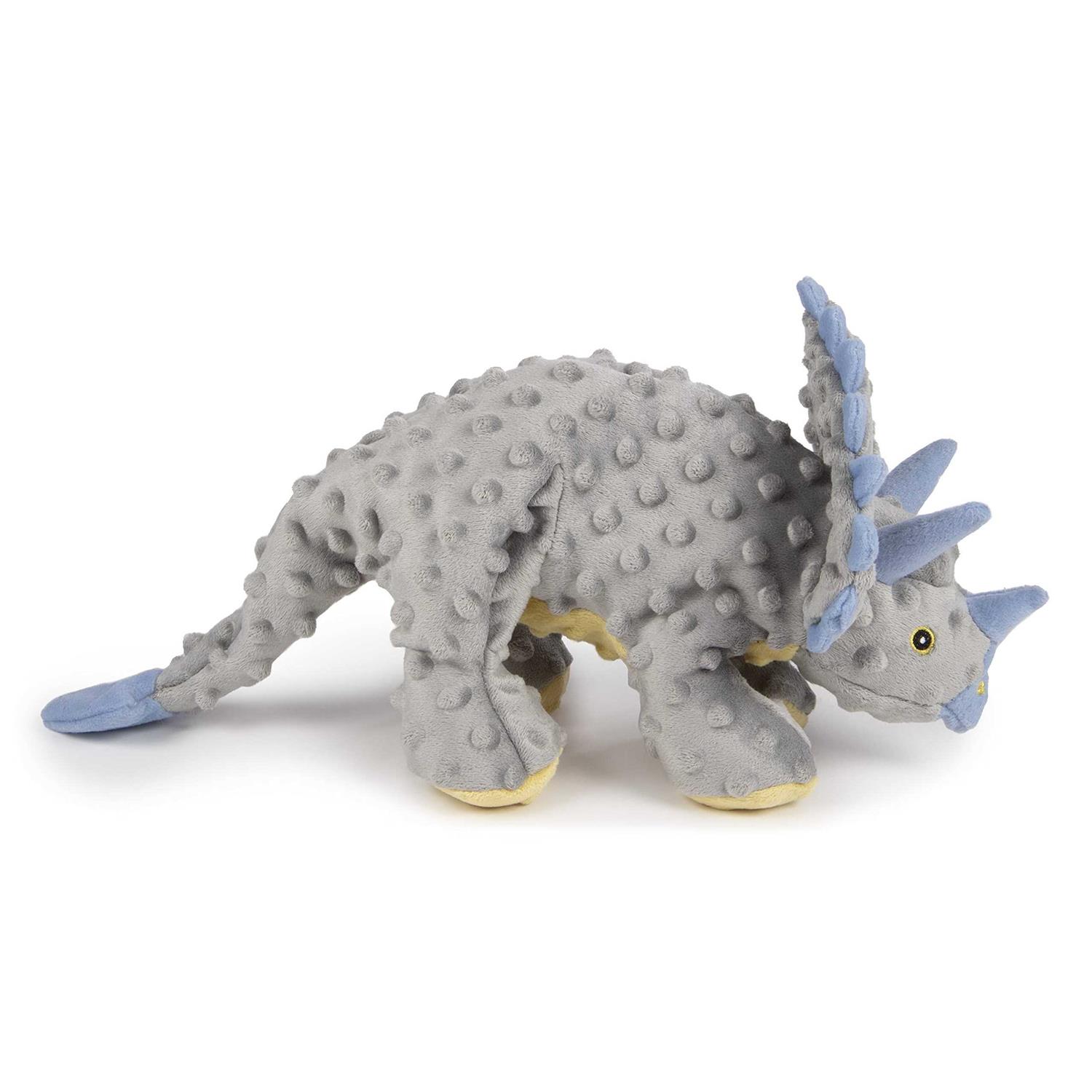 goDog Dinos Frills Dog Toy - Healthber