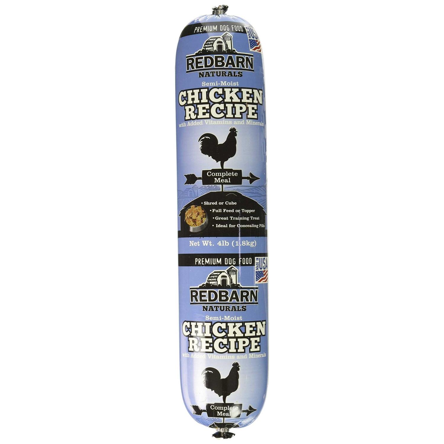 Redbarn Chicken Dog Food Roll - Healthber