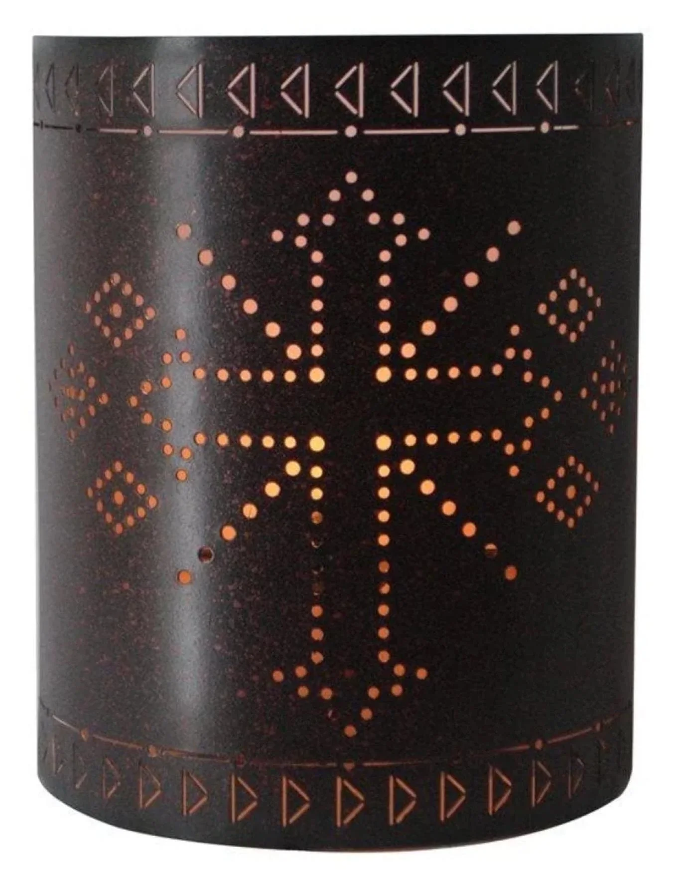 Metal Cross Arrow Western Wall Sconce - Healthber