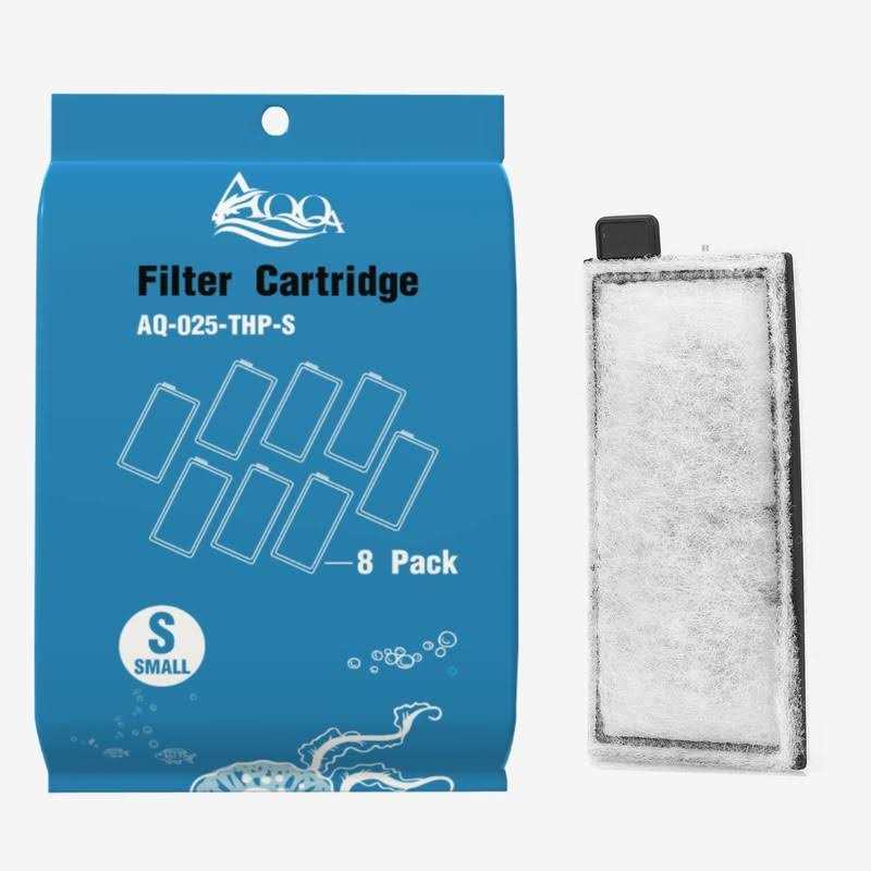 AQQA 8 Pack Aquarium Filter Cartridge Replacement Fish Tank Filter Cartridge Aquarium Internal Filter - Healthber