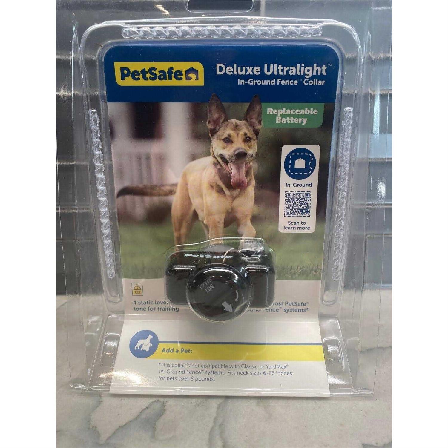 PetSafe Ultralight Pet Fence Receiver Waterproof with Tone and Static Correction Dog Collar - Healthber