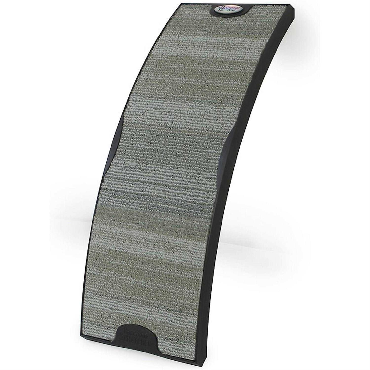 Omega Paw Rascador Curved Floor Scratching Board for Cats - Healthber