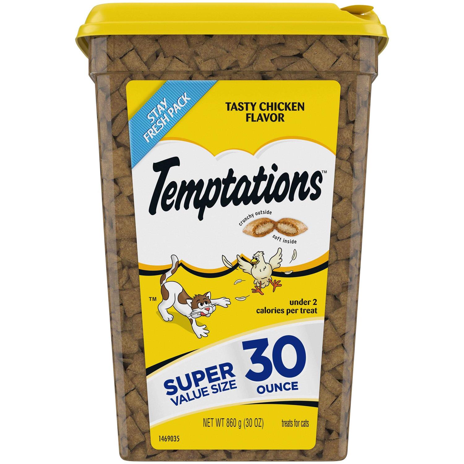 Temptations Crunchy Cat Treats Flavor - Healthber