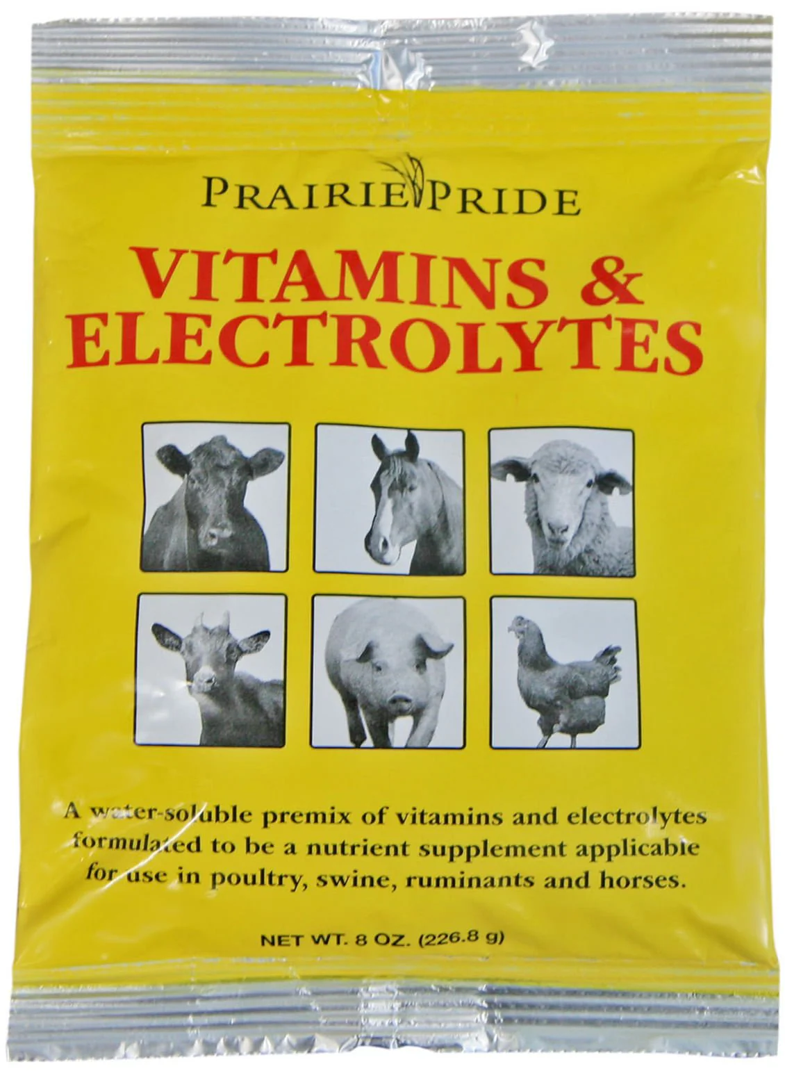 Prairie Pride Vitamins & Electrolytes, 8 oz - Healthber