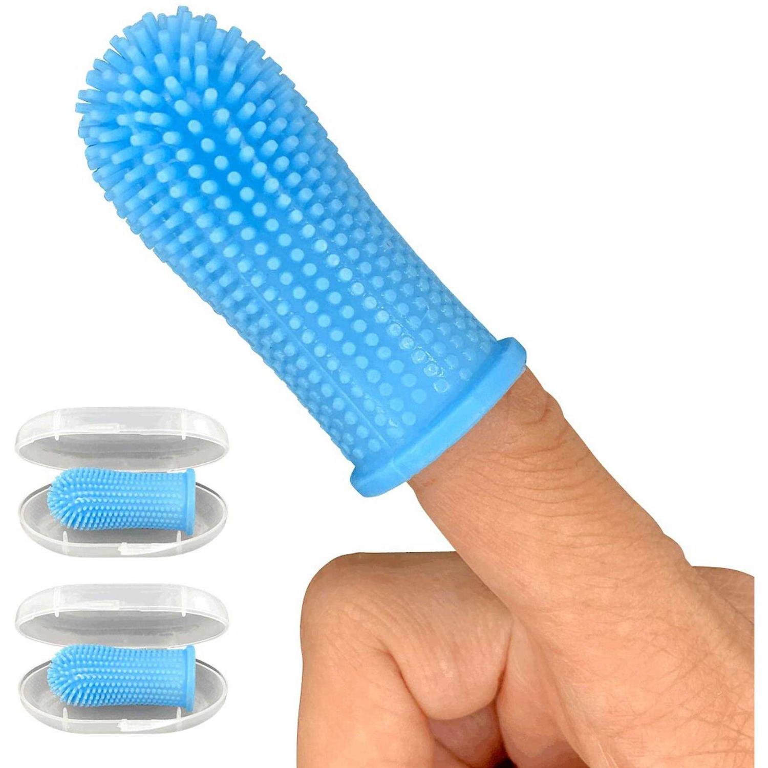 Jasper 360 Finger Dog Toothbrush - Healthber