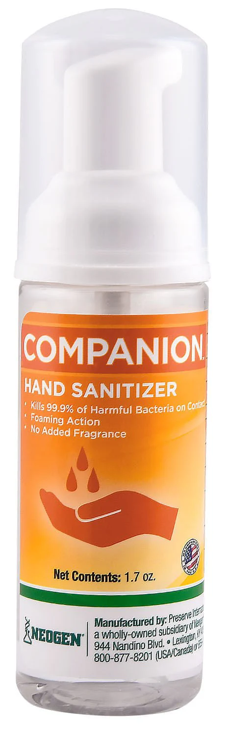 Companion Foaming Hand Sanitizer - Healthber