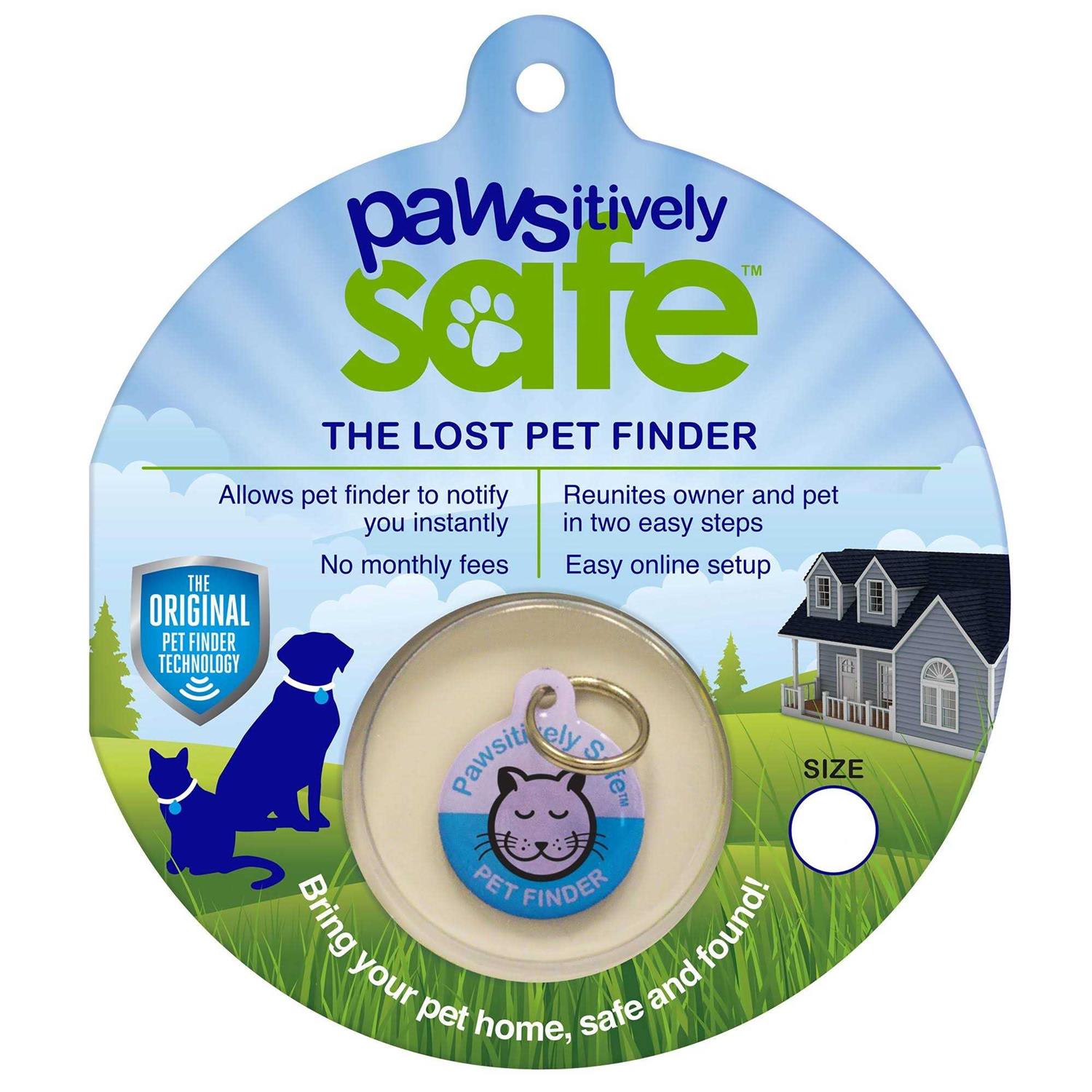 Pawsitively Safe Dog Cat Pet Tag - Healthber