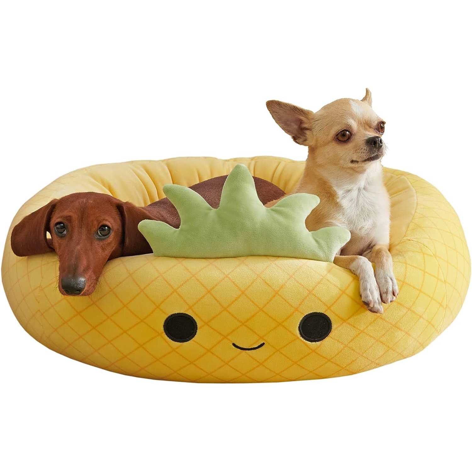 Squishmallows Maui The Pineapple Pet Bed - Healthber