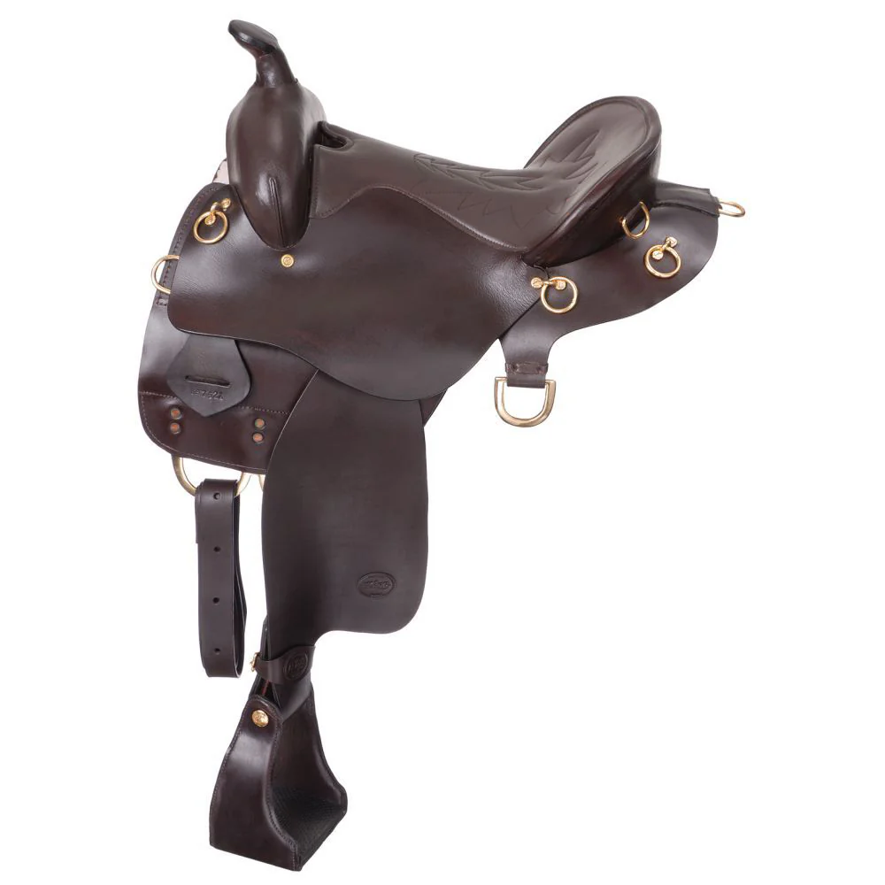 King Series Trekker Endurance Saddle with Horn - Healthber
