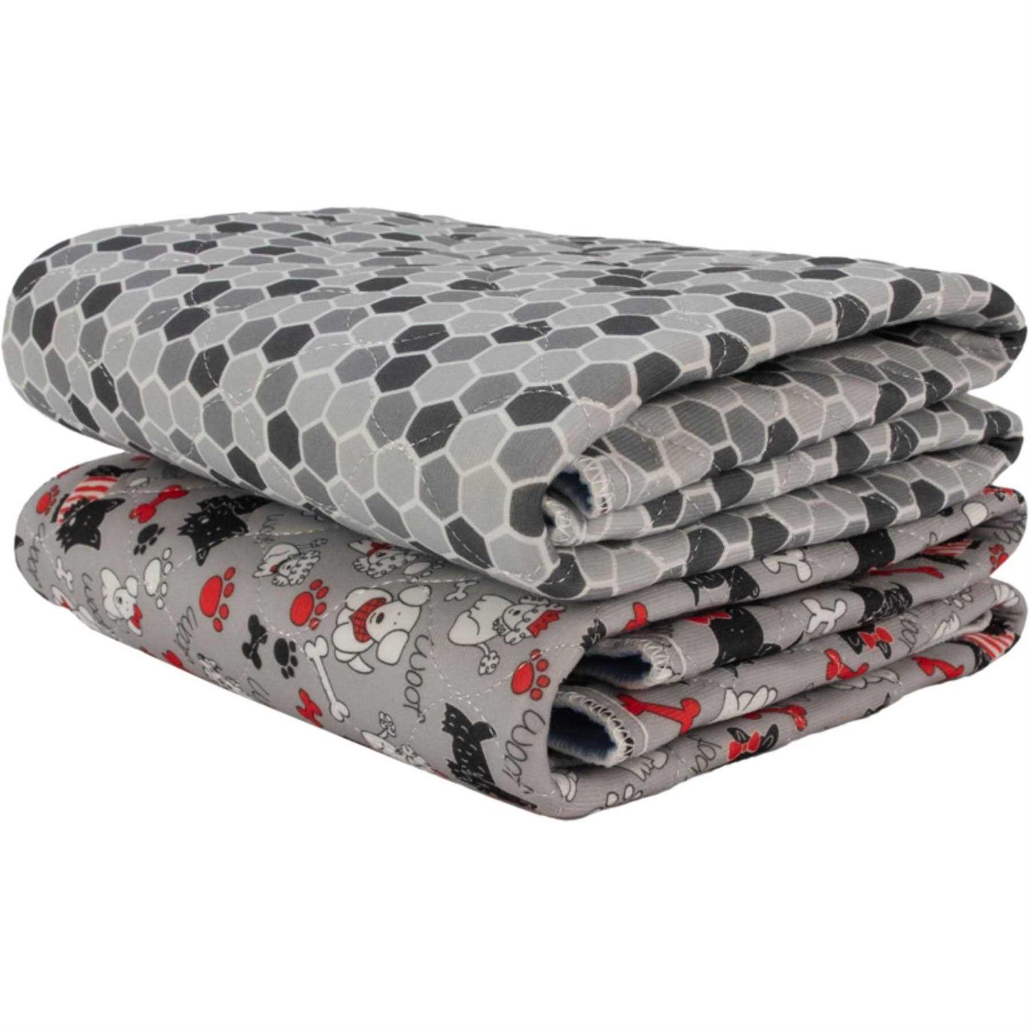 Caldwell’s Pet Supply Co. Reusable Potty Pads for Dogs Washable Puppy Pee Pads Waterproof Pet Mat for Floor - Healthber
