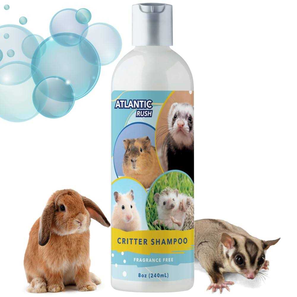 Critter Shampoo for Small Pets 8oz Small Animal Fragrance Free Shampoo - Healthber