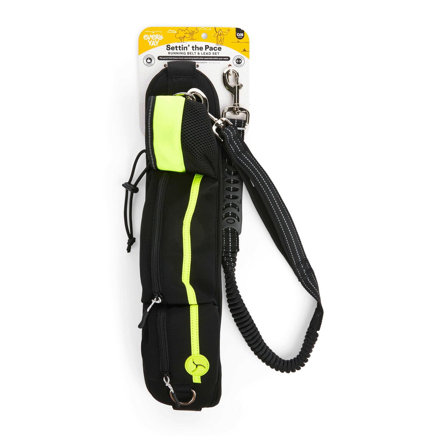 EveryYay Settin’ the Pace Running Belt & Leash Set for Dogs - Healthber