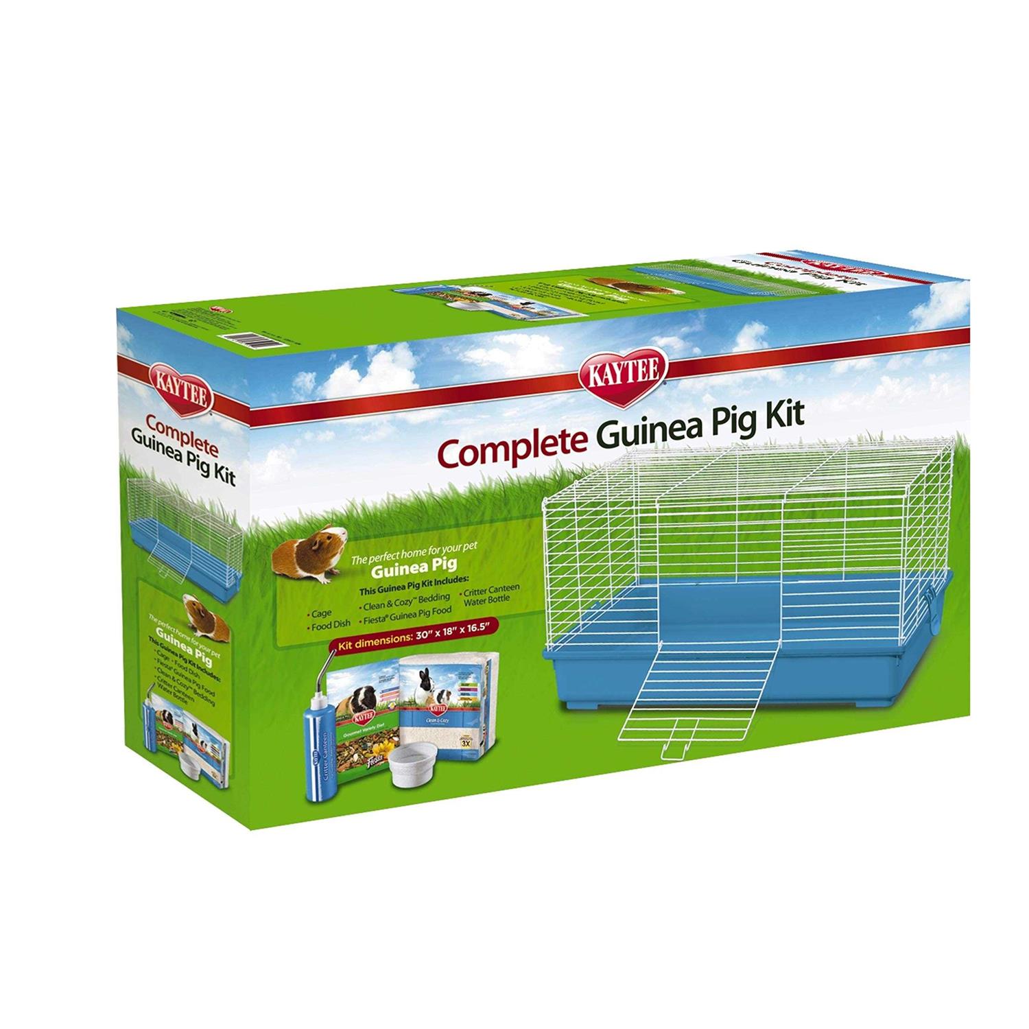 Kaytee My First Home and Fiesta Guinea Pig Complete Kit - Healthber