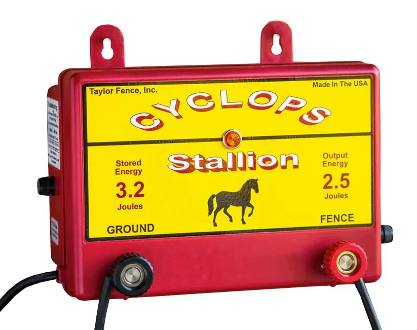 Cyclops Stallion 2.5 Joule AC Fence Charger - Healthber