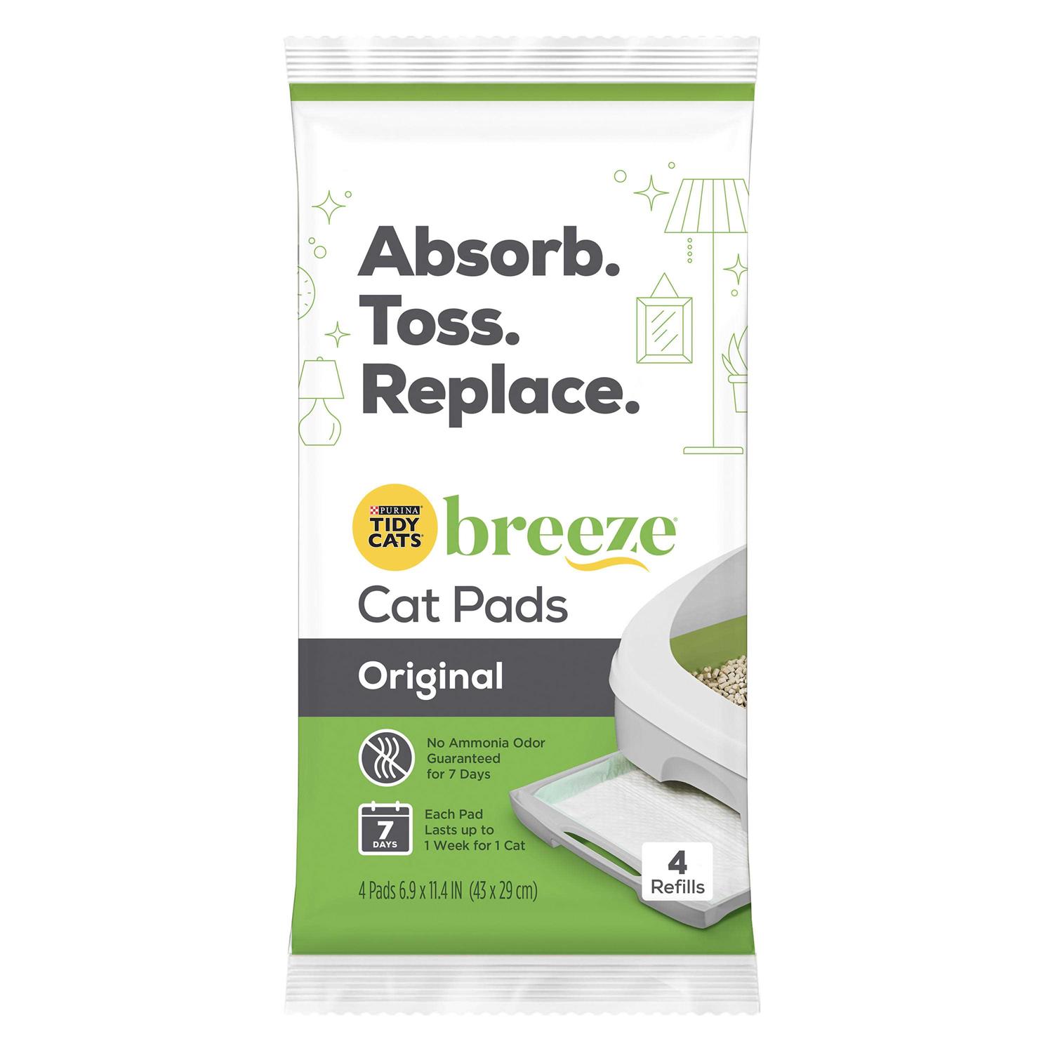 Tidy Cats Breeze Cat Pads Refill pack - Healthber