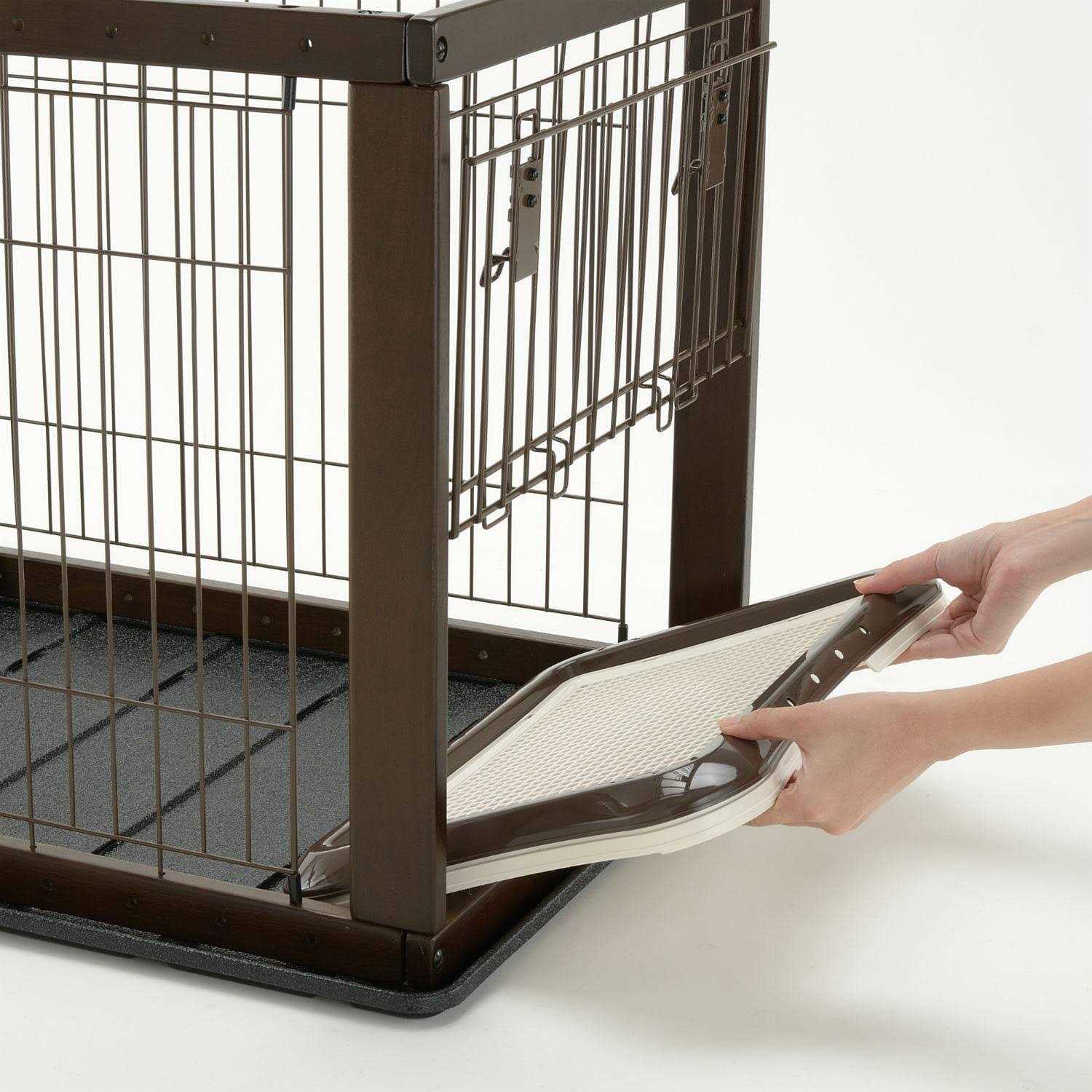 Richell Expandable Pet Crate - Healthber