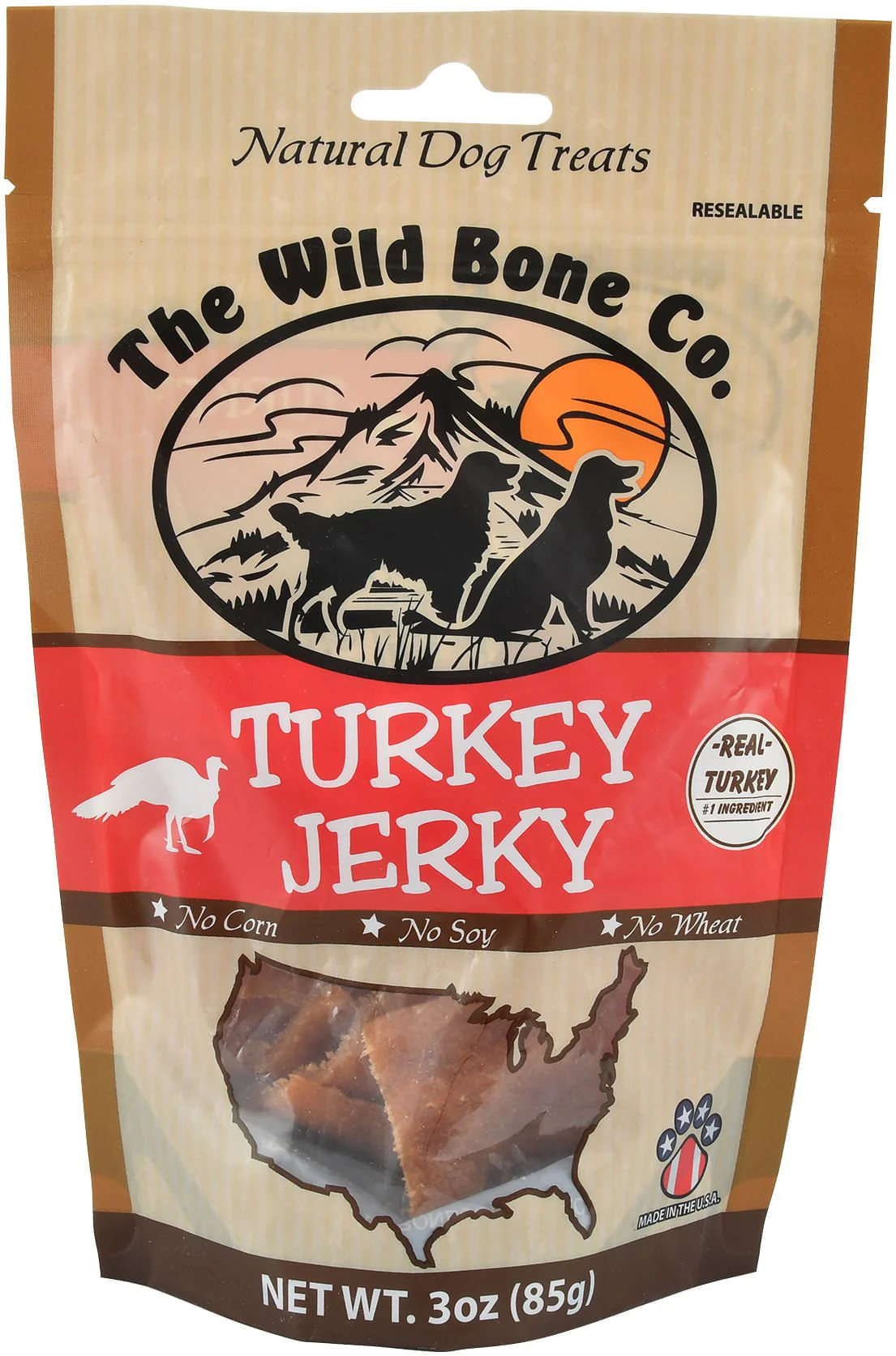 Turkey Jerky, 3 oz - Healthber