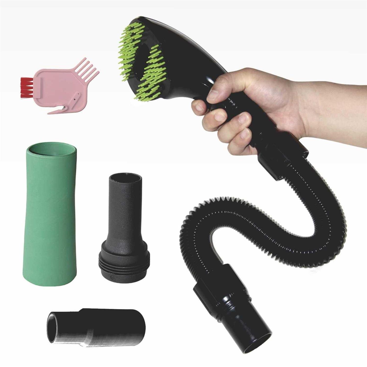 Gforest Pet Vacuum Grooming Brush Hair Shedding Deshedding Attachment Tool Kit for Dogs and Cats - Healthber