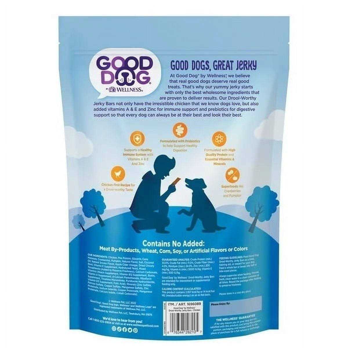 Good Dog by Wellness Chicken Jerky Bars - Healthber