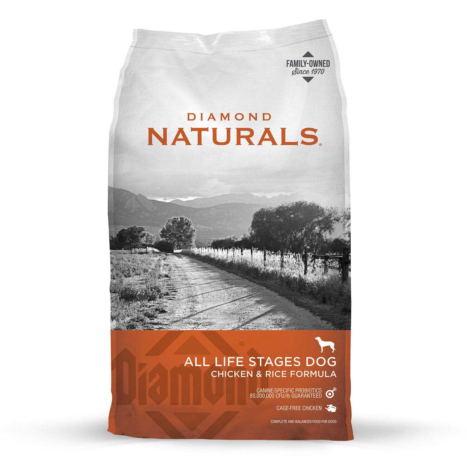 Diamond Dog Food Naturals Chicken & Rice - Healthber