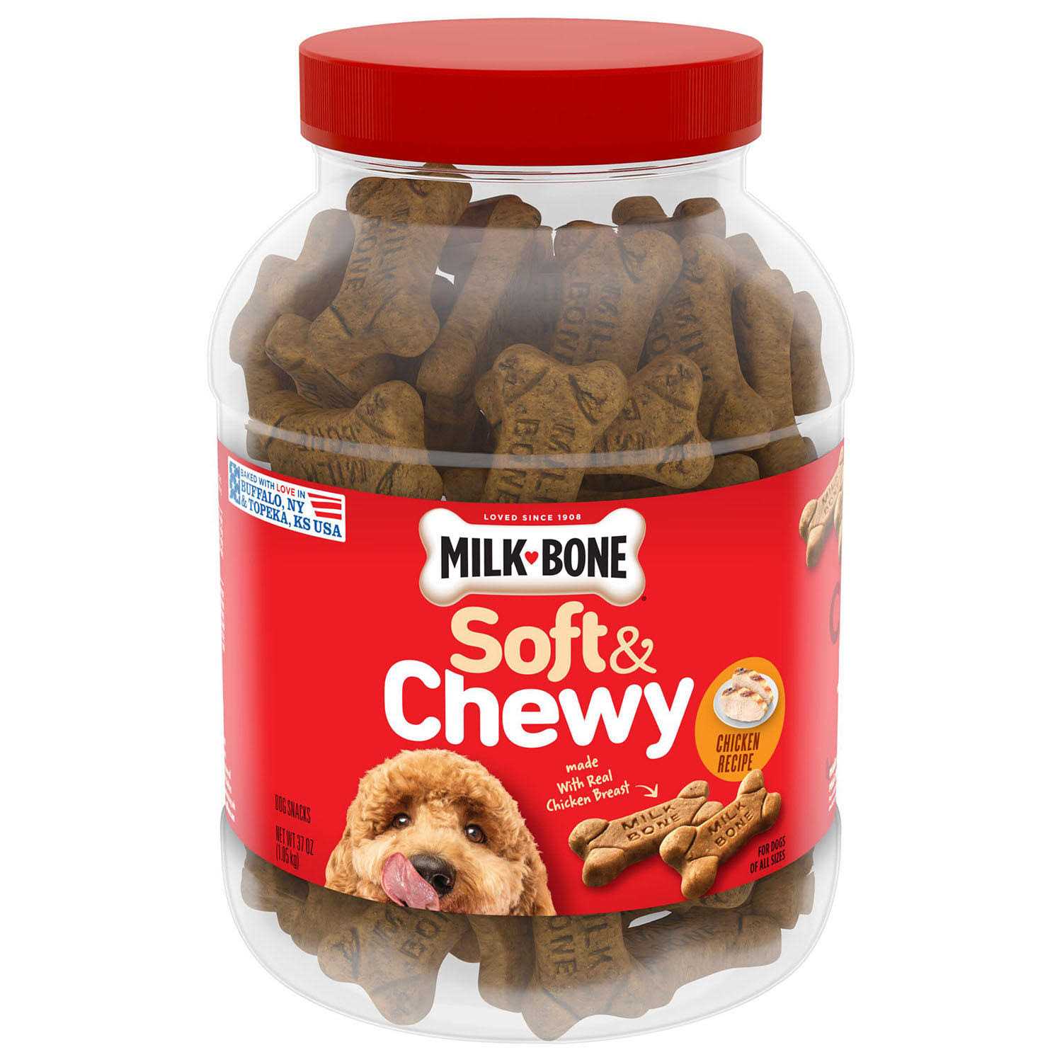 Milk-Bone Soft & Chewy Dog Treats Chicken - Healthber