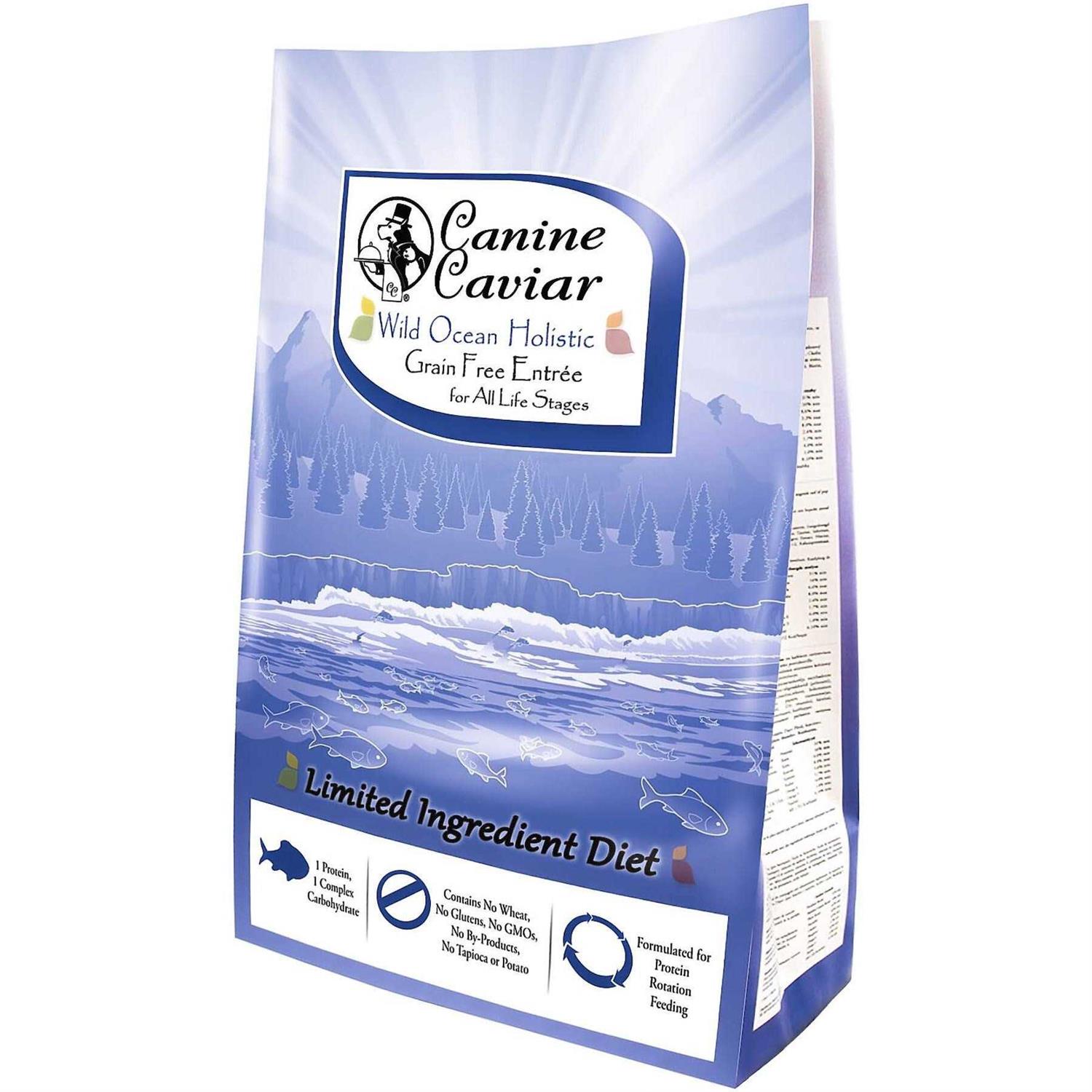 Canine Caviar Wild Ocean Holistic Entree Grain-Free Dry Dog Food - Healthber