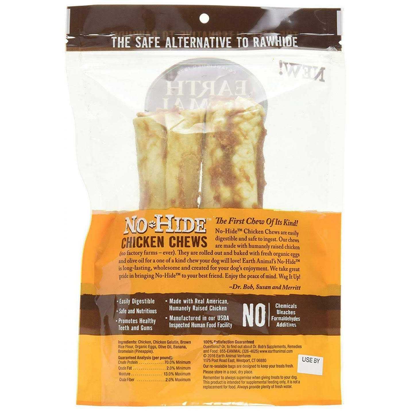 Earth Animal No Hide Chicken Chews - Healthber
