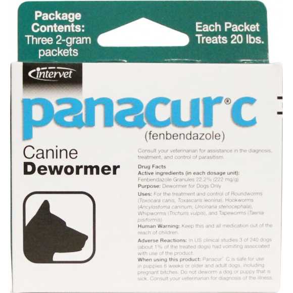 Merck PanacurC, 2 gram, 3 count - Healthber