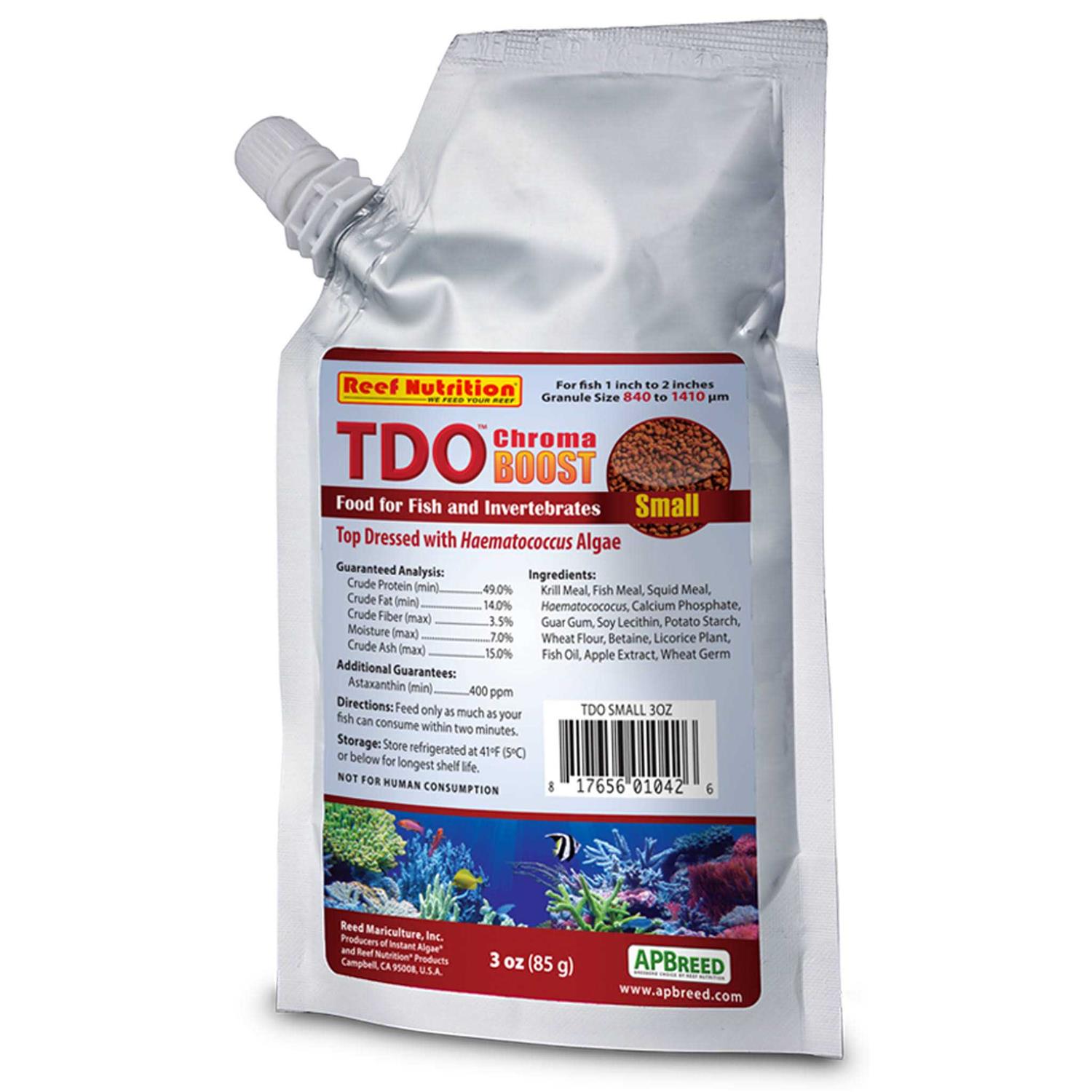 Reef Nutrition 3 oz Small TDO-C2 Chroma Boost - Healthber