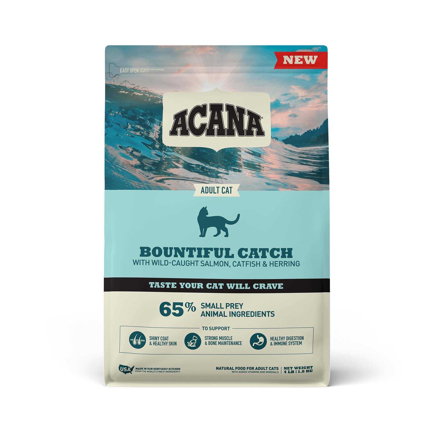Acana Bountiful Catch Dry Cat Food - Healthber