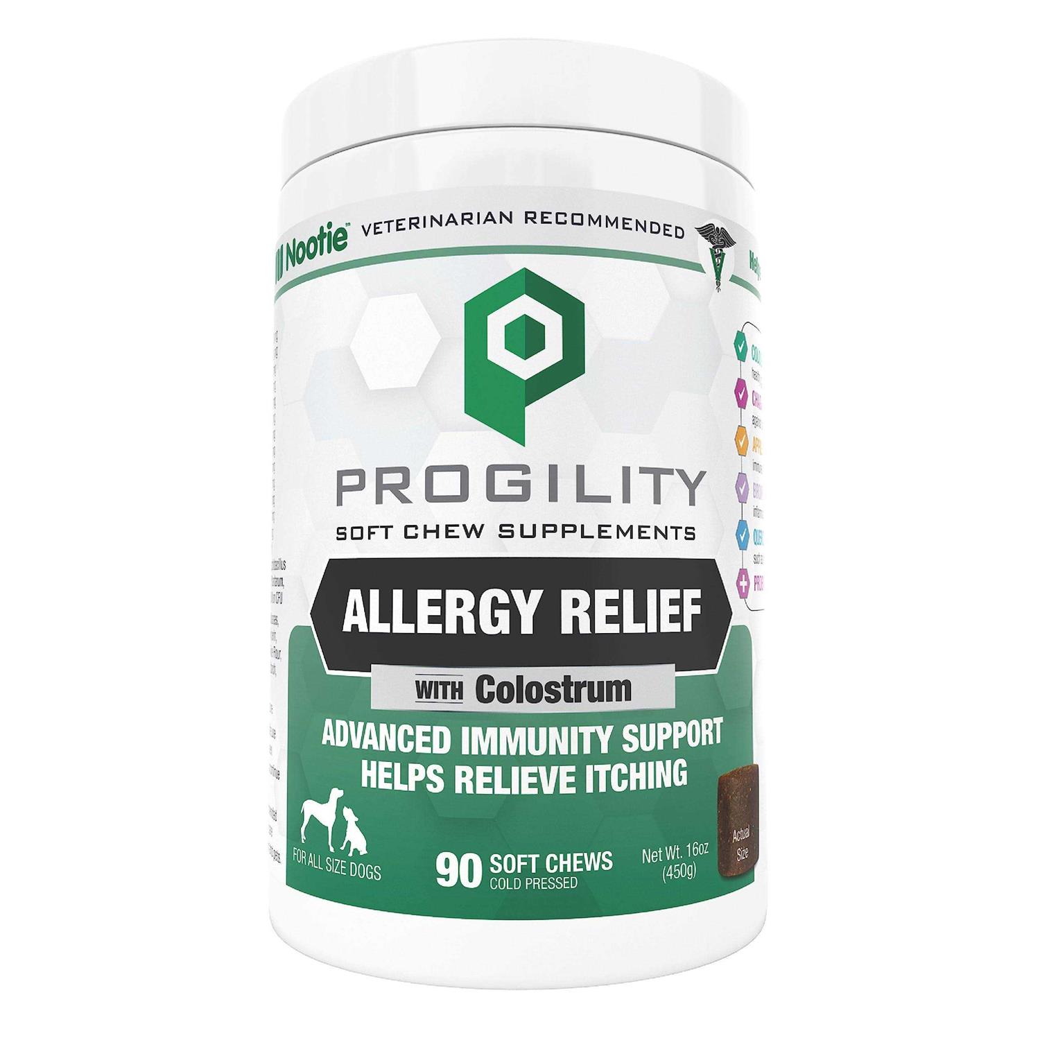Nootie Progility Allergy Relief Soft Chews - Healthber