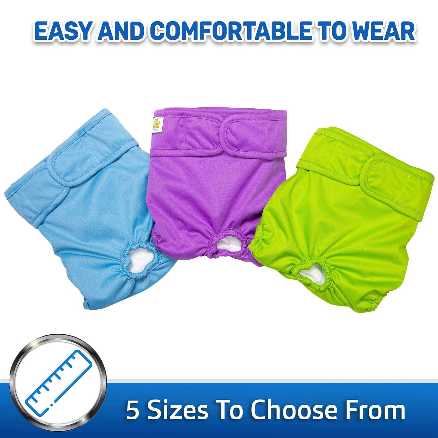 Pet Magasin Reusable Washable Dog Diapers - Healthber