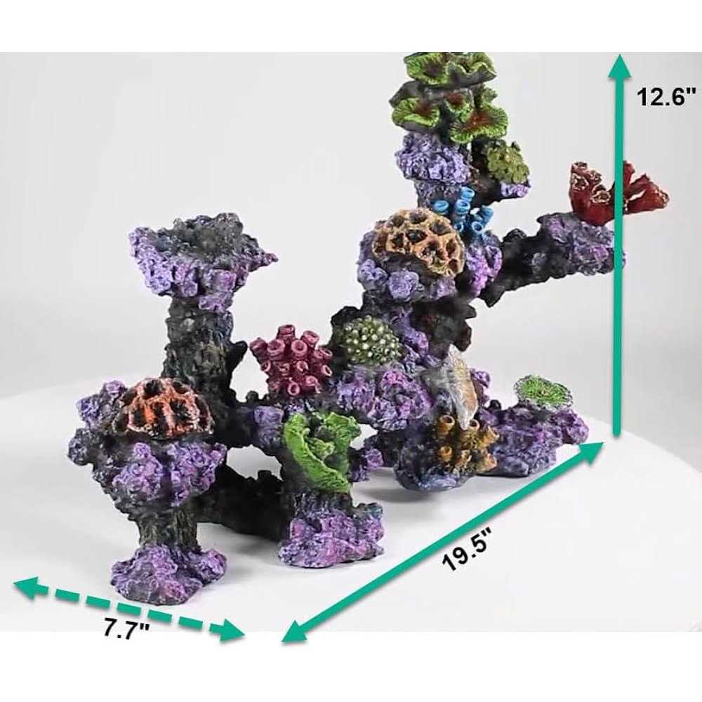 Penn-Plax Coral Reef Arch Aquarium Decoration Extra Large - Healthber