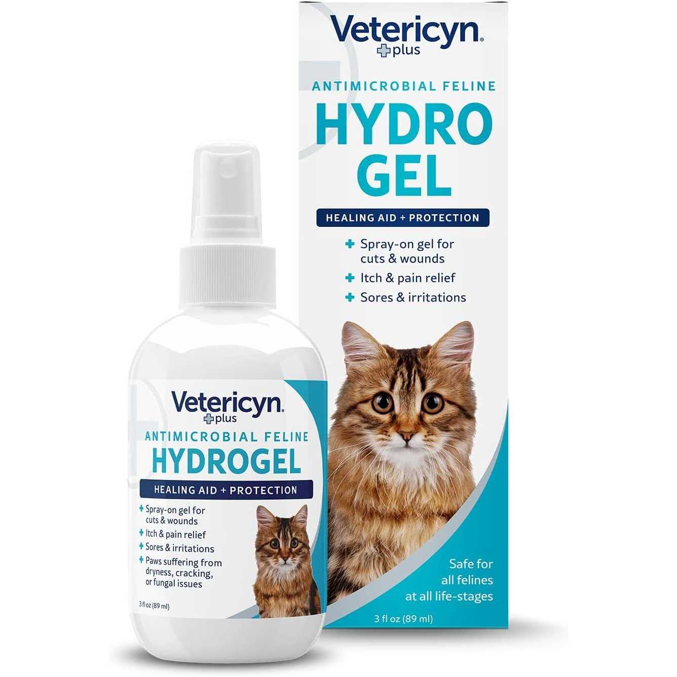 Vetericyn Plus Antimicrobial Feline Hydrogel - Healthber