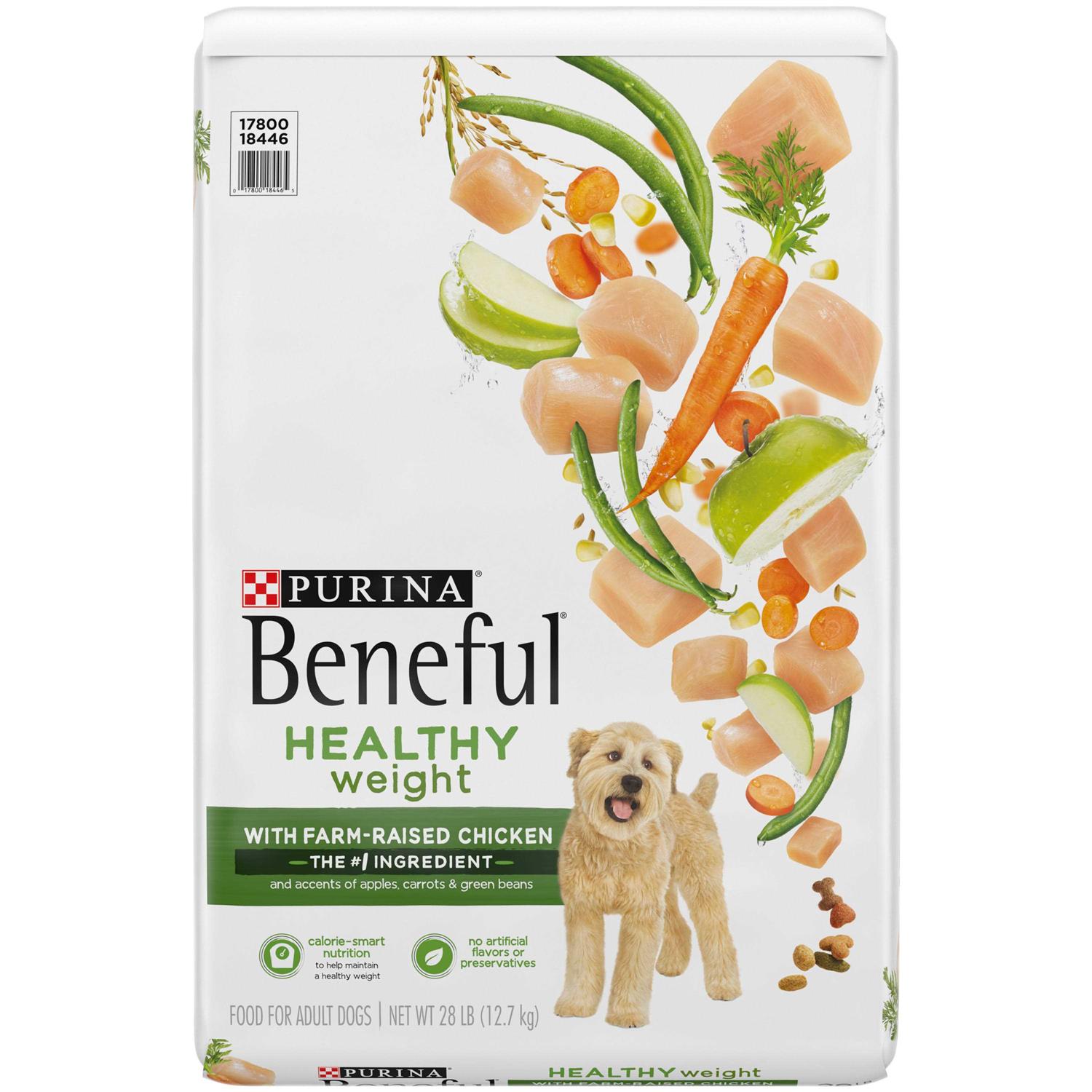 Purina Beneful Healthy Weight Dry Dog Food Chicken - Healthber