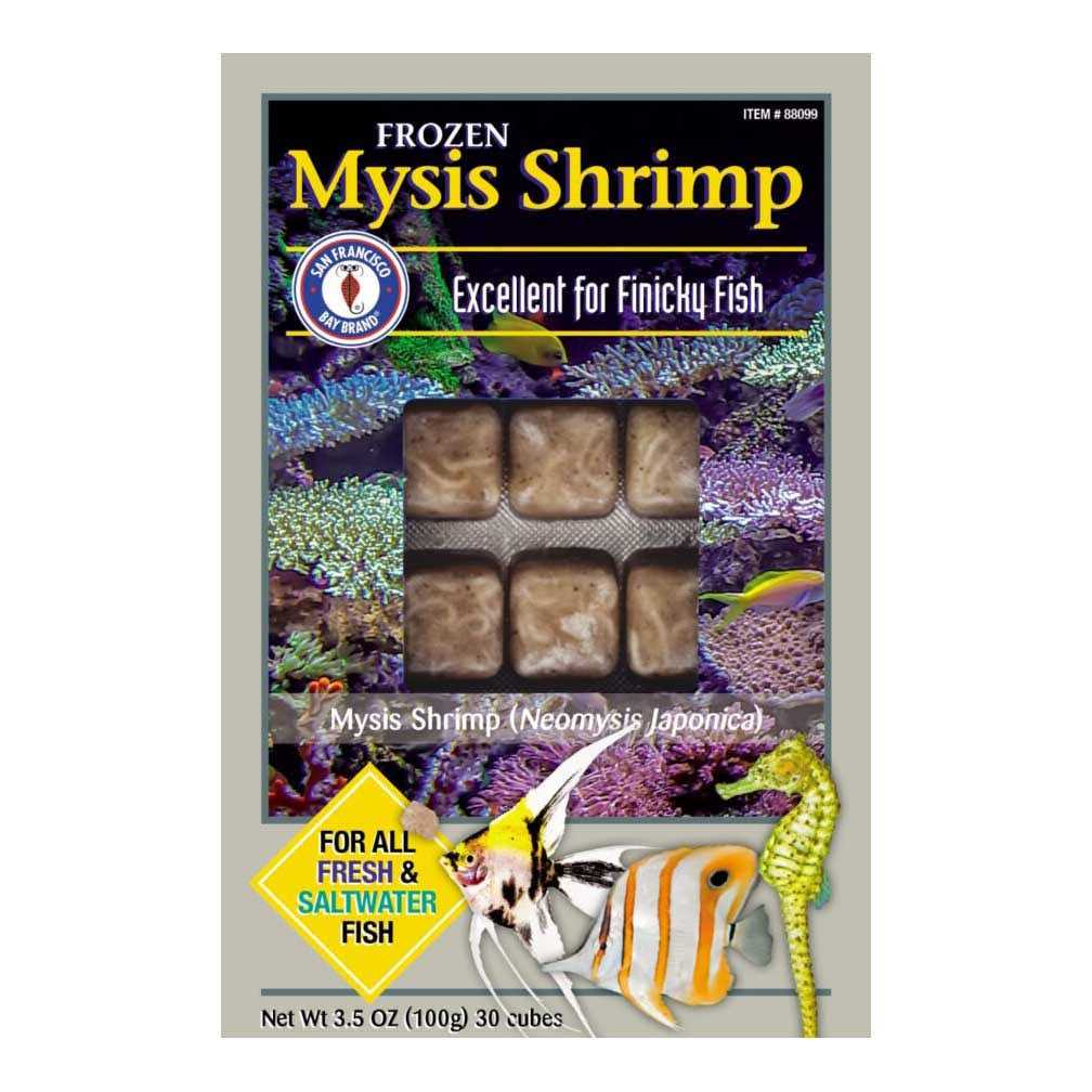 San Francisco Bay Frozen Mysis Shrimp - Healthber