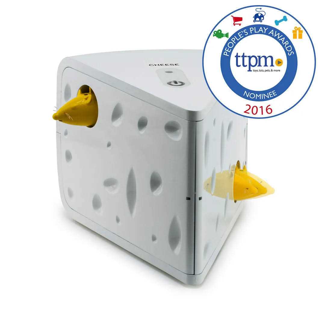 PetSafe Cheese Automatic Cat Toy - Healthber