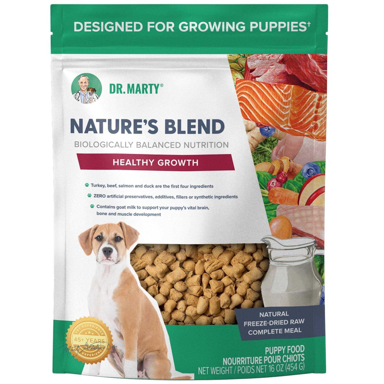 Dr. Marty Freeze Dried Raw Nature’s Blend Small Breed Dog Food - Healthber