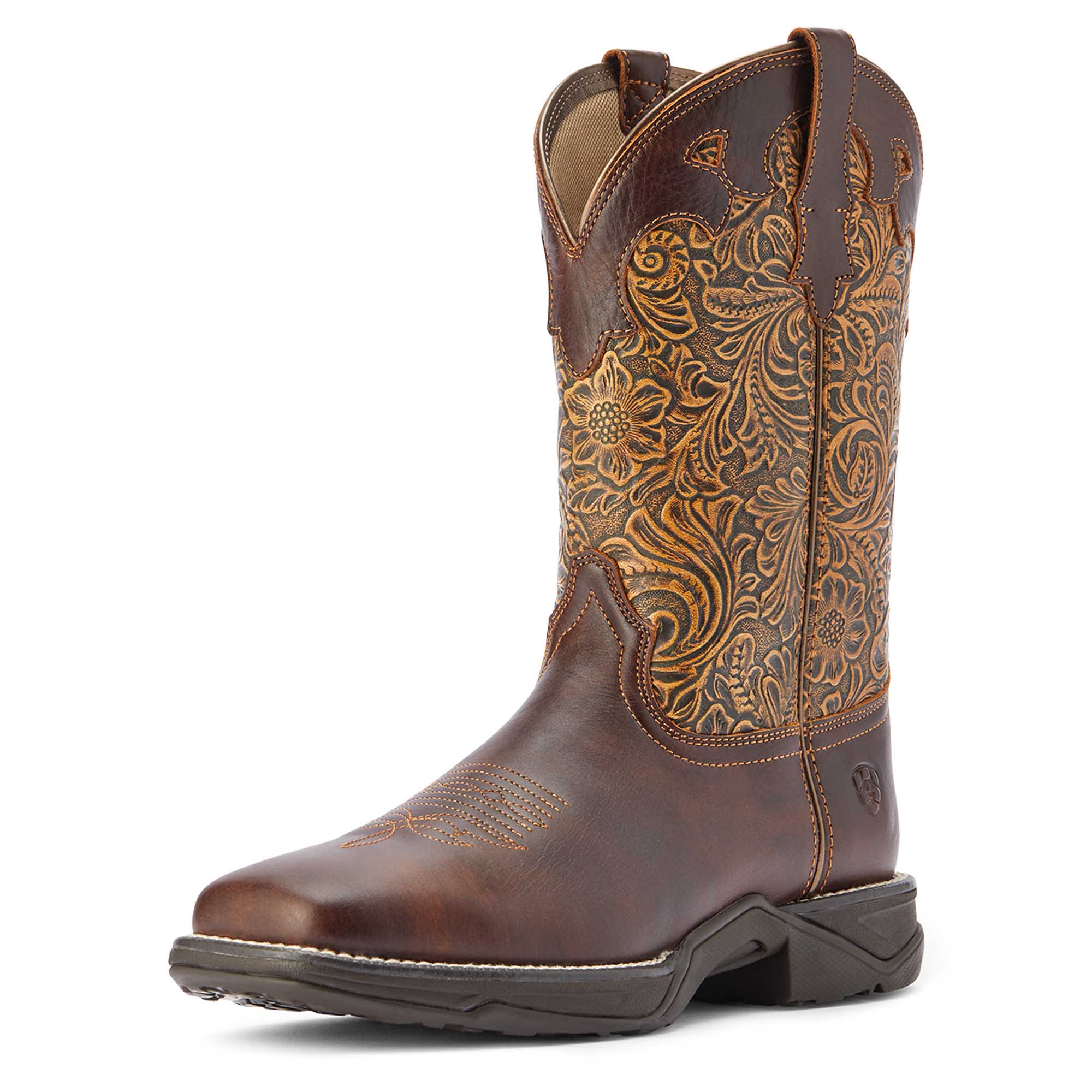 Ariat Women's Anthem Savanna Boot, Rich Clay - Healthber